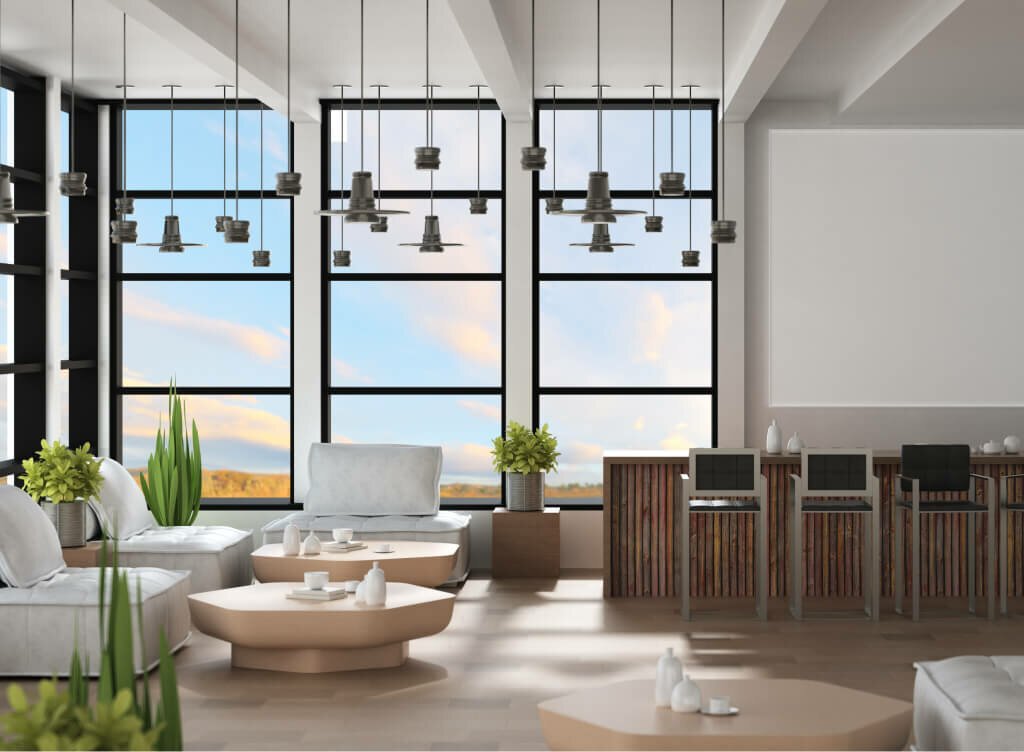 frameless glass partitions
